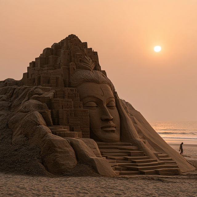 Sudarsan Pattnaik style, Midjourney V8.2, render 3 of 4