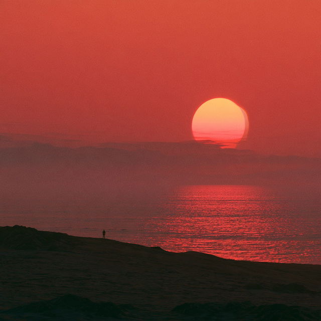 Sunset style, Midjourney V8.2, render 3 of 4