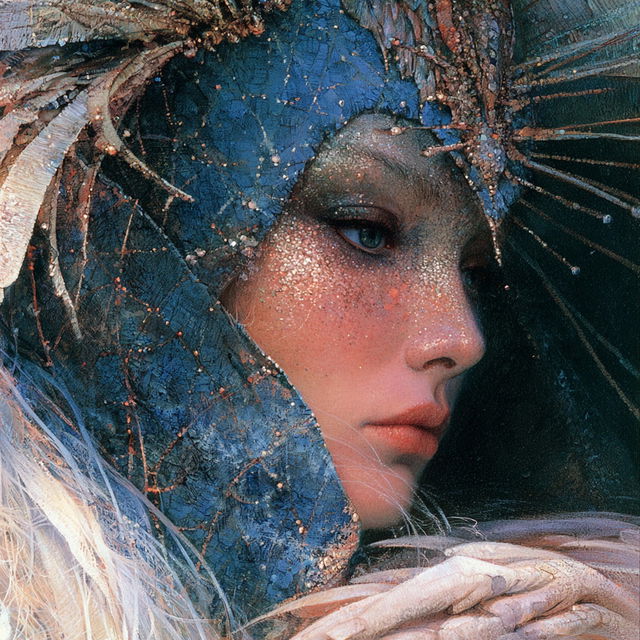Susan Seddon Boulet style, Midjourney V8.2, render 2 of 4
