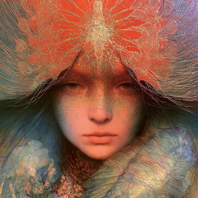 Susan Seddon Boulet style, Midjourney V8.2, render 3 of 4