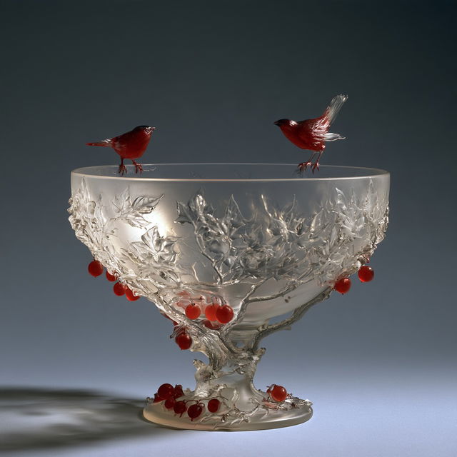Suzanne Lalique style, Midjourney V8.2, render 4 of 4