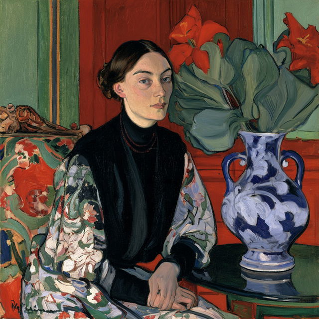 Suzanne Valadon style, Midjourney V8.2, render 1 of 4