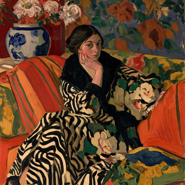 Suzanne Valadon style, Midjourney V8.2, render 4 of 4