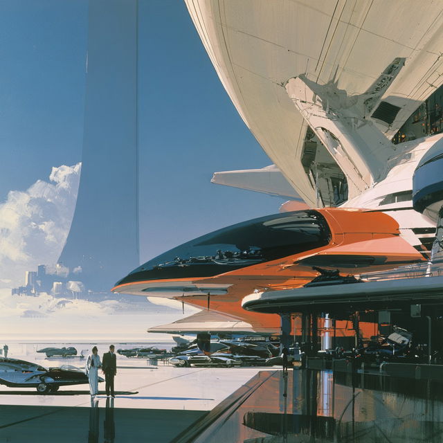 Syd Mead style, Midjourney V8.2, render 3 of 4