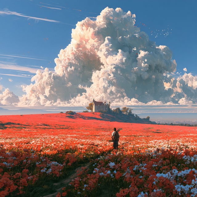 Sylvain Sarrailh style, Midjourney V8.2, render 2 of 4