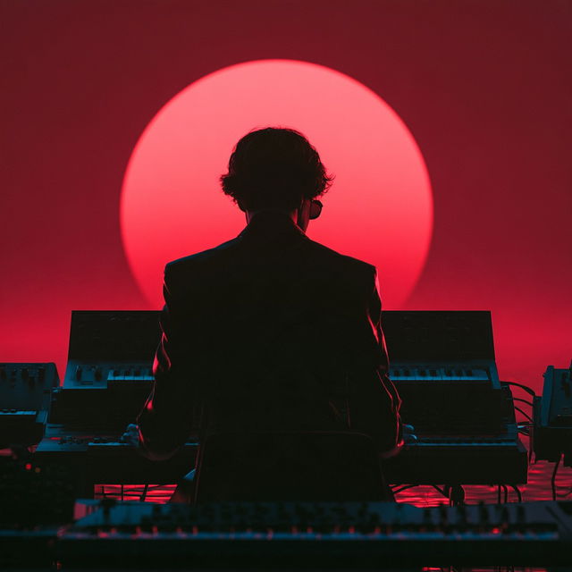 Synthwave style, Midjourney V8.2, render 4 of 4