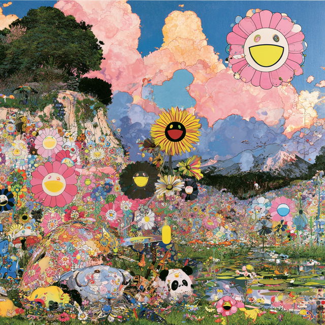 Takashi Murakami style, Midjourney V8.2, render 2 of 4