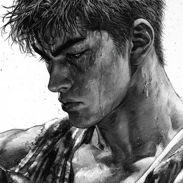 Takehiko Inoue style, Midjourney V8.2, render 1 of 4