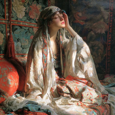 Talbot Hughes style (Painters), Midjourney V8.2
