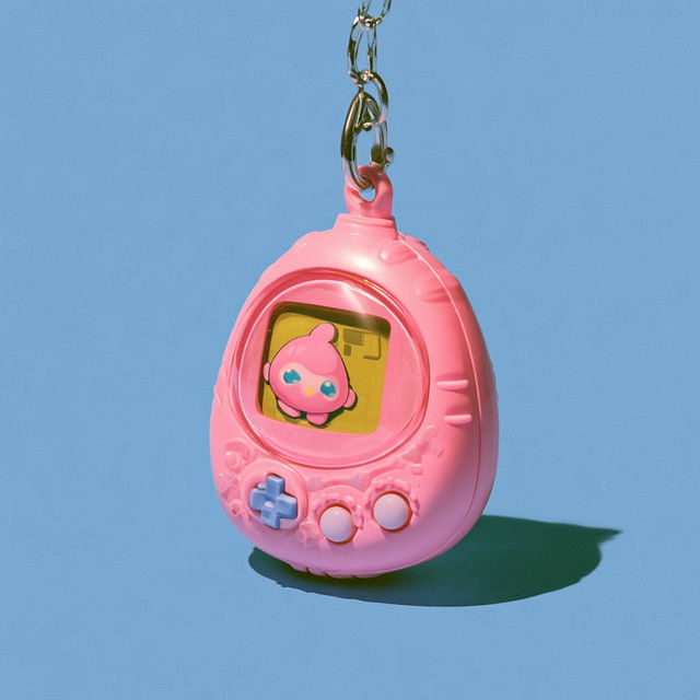 Tamagotchi style, Midjourney V8.2, render 1 of 4