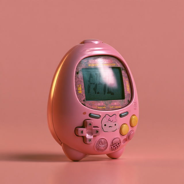 Tamagotchi style, Midjourney V8.2, render 4 of 4