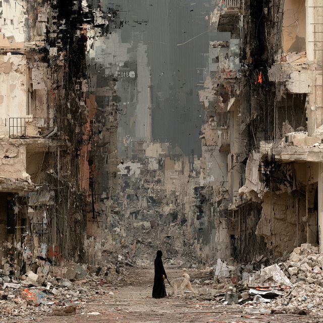 Tammam Azzam style, Midjourney V8.2, render 4 of 4