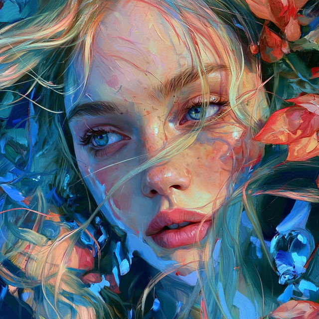 Tanya Shatseva style, Midjourney V8.2, render 2 of 4
