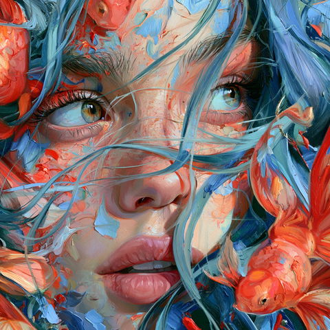 Tanya Shatseva style (Painters), Midjourney V8.2