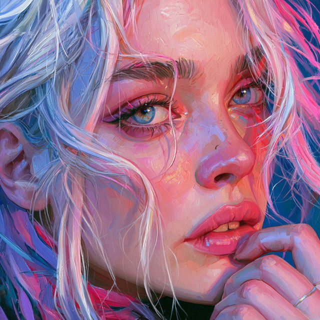Tanya Shatseva style, Midjourney V8.2, render 4 of 4