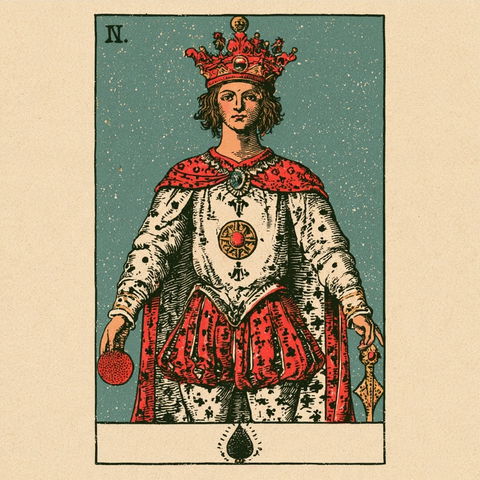 Tarot de Marseille style (Titles), Midjourney V8.2
