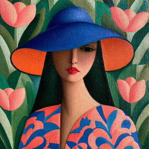 Tarsila do Amaral style (Painters), Midjourney V8.2