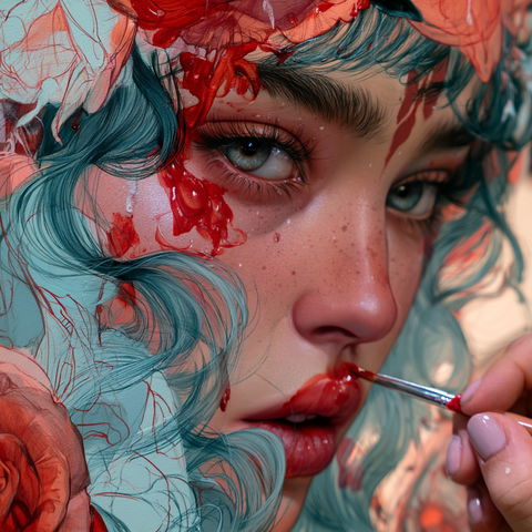 Tatiana Suarez style (Street artists), Midjourney V8.2