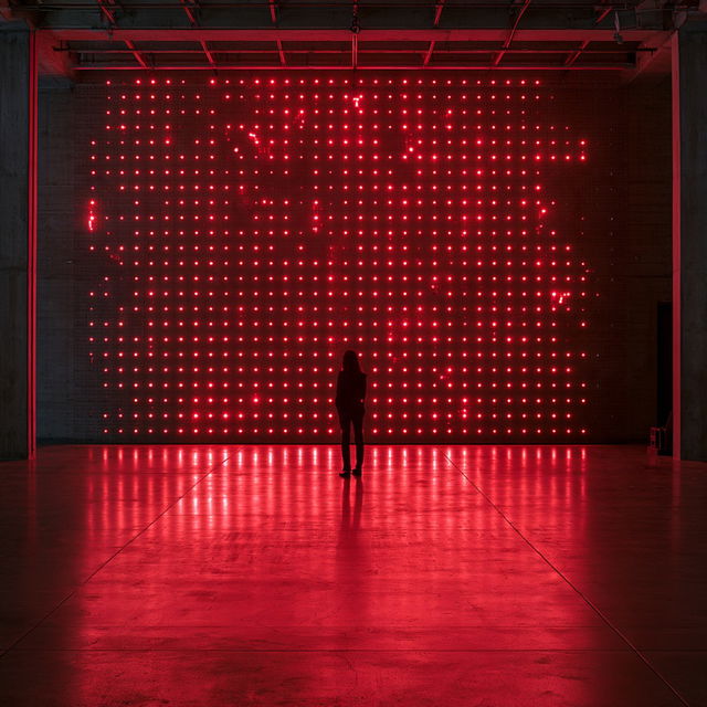 Tatsuo Miyajima style, Midjourney V8.2, render 2 of 4