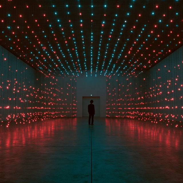 Tatsuo Miyajima style, Midjourney V8.2, render 1 of 4
