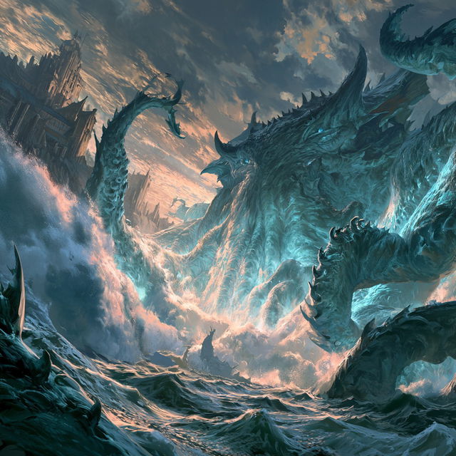 TCG artwork style, Midjourney V8.2, render 1 of 4
