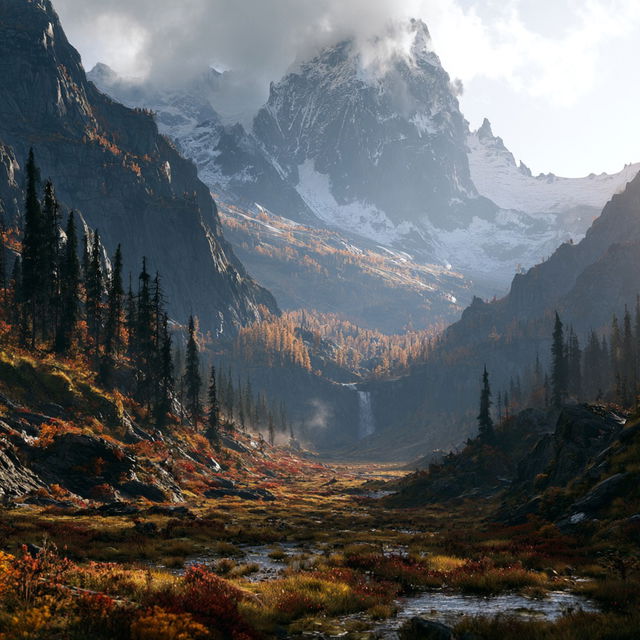 Ted Gore style, Midjourney V8.2, render 4 of 4