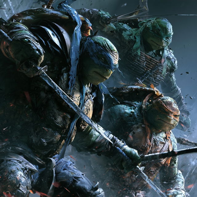 Teenage Mutant Ninja Turtles style, Midjourney V8.2, render 4 of 4