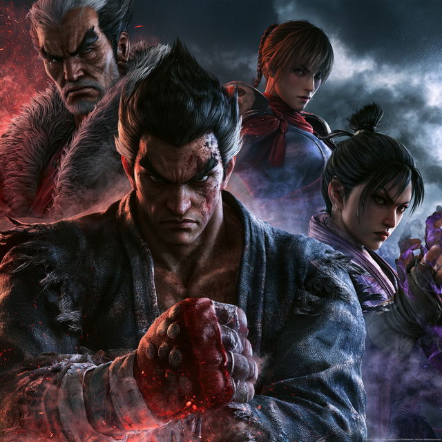 Tekken style, Midjourney V8.2, render 4 of 4