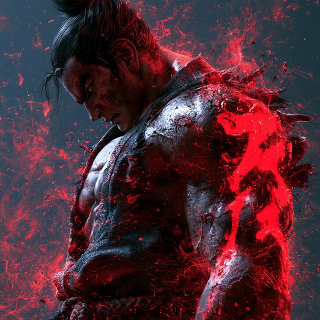 Tekken style, Midjourney V8.2, render 3 of 4