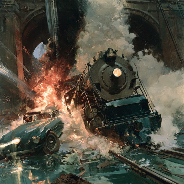 Terence Cuneo style, Midjourney V8.2, render 4 of 4