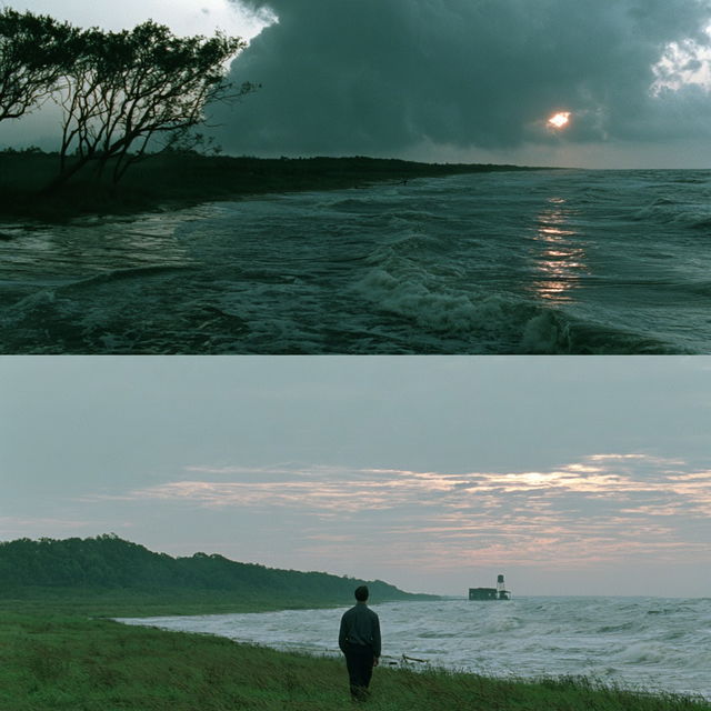 Terrence Malick style, Midjourney V8.2, render 2 of 4