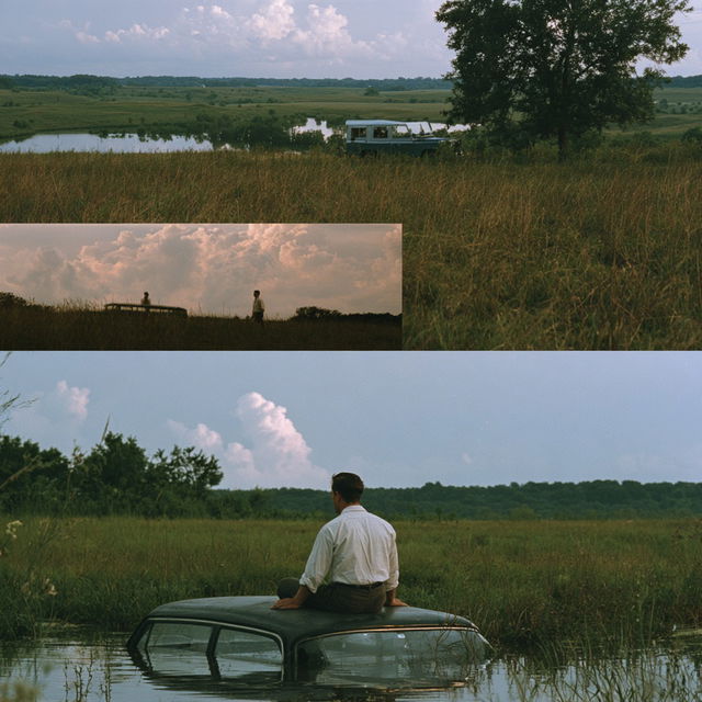 Terrence Malick style, Midjourney V8.2, render 3 of 4