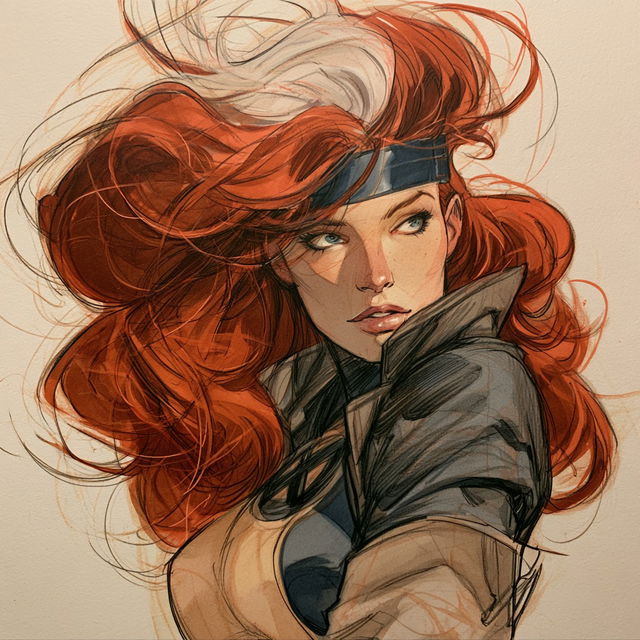 Terry Dodson style, Midjourney V8.2, render 4 of 4