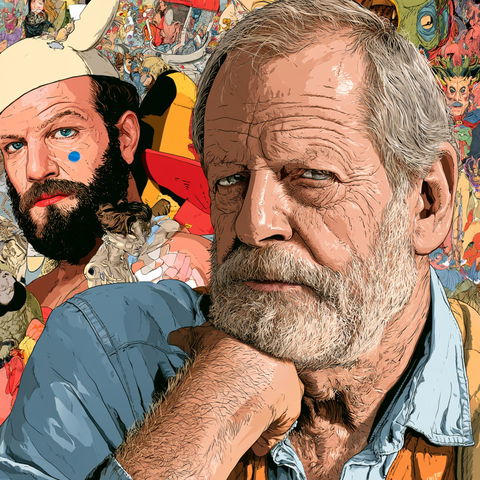 Terry Gilliam style (Filmmakers), Midjourney V8.2