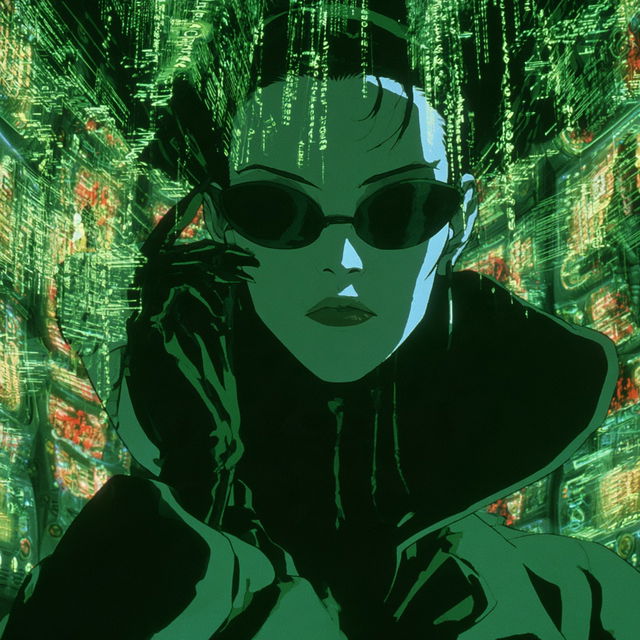 The Animatrix style, Midjourney V8.2, render 3 of 4