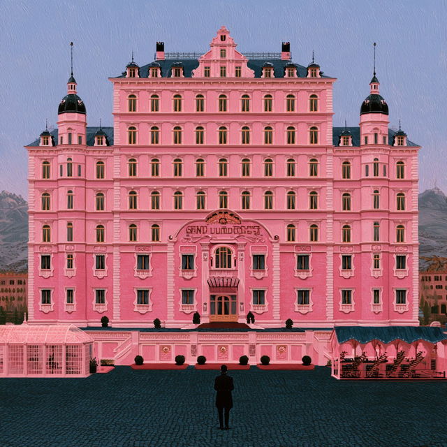 The Grand Budapest Hotel style, Midjourney V8.2, render 2 of 4
