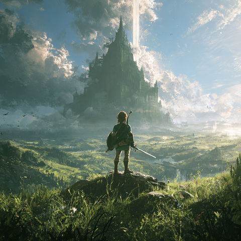 The Legend of Zelda style (Titles), Midjourney V8.2