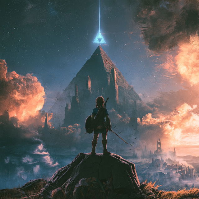 The Legend of Zelda style, Midjourney V8.2, render 4 of 4