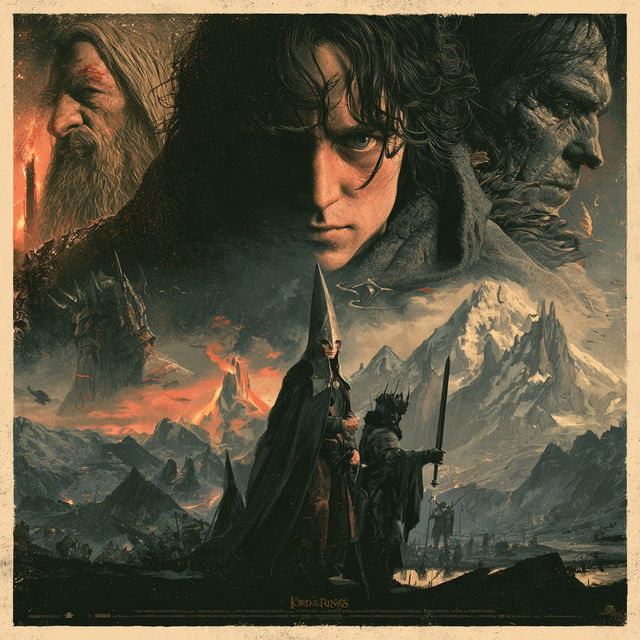 The Lord of the Rings style, Midjourney V8.2, render 1 of 4
