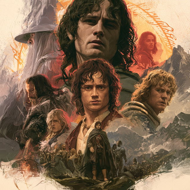 The Lord of the Rings style, Midjourney V8.2, render 4 of 4