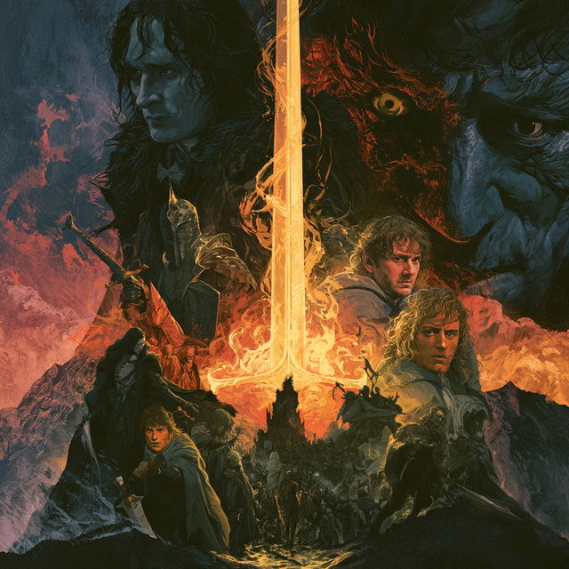 The Lord of the Rings style, Midjourney V8.2, render 3 of 4
