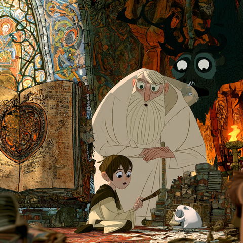 The Secret of Kells style (Titles), Midjourney V8.2