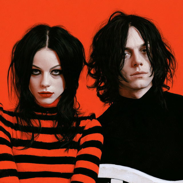 The White Stripes style, Midjourney V8.2, render 4 of 4