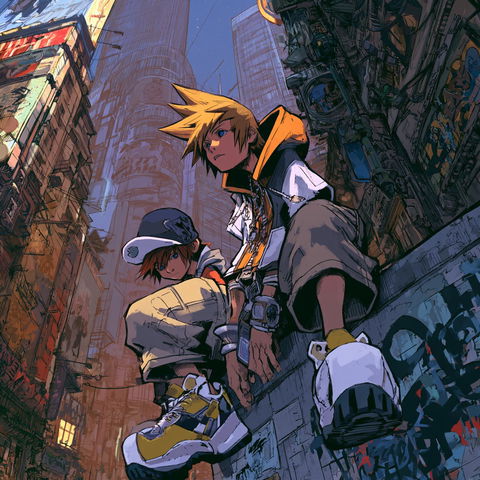 The World Ends With You style (Titles), Midjourney V8.2