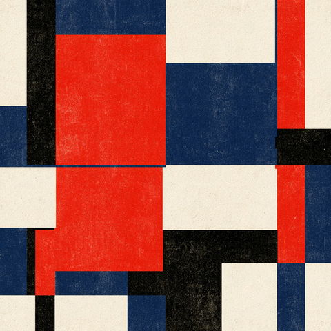 Theo van Doesburg style (Painters), Midjourney V8.2
