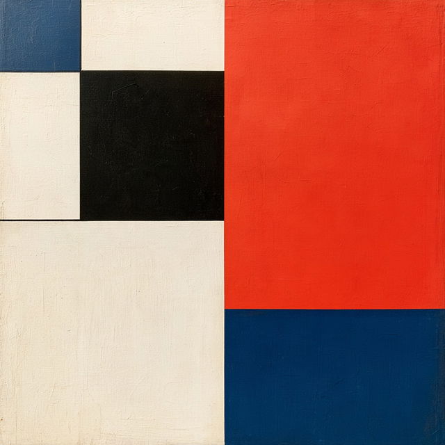 Theo van Doesburg style, Midjourney V8.2, render 2 of 4