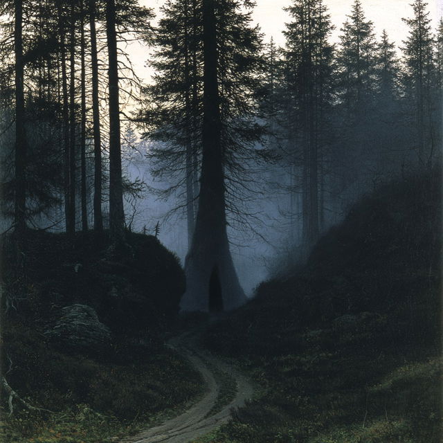 Theodor Kittelsen style, Midjourney V8.2, render 4 of 4