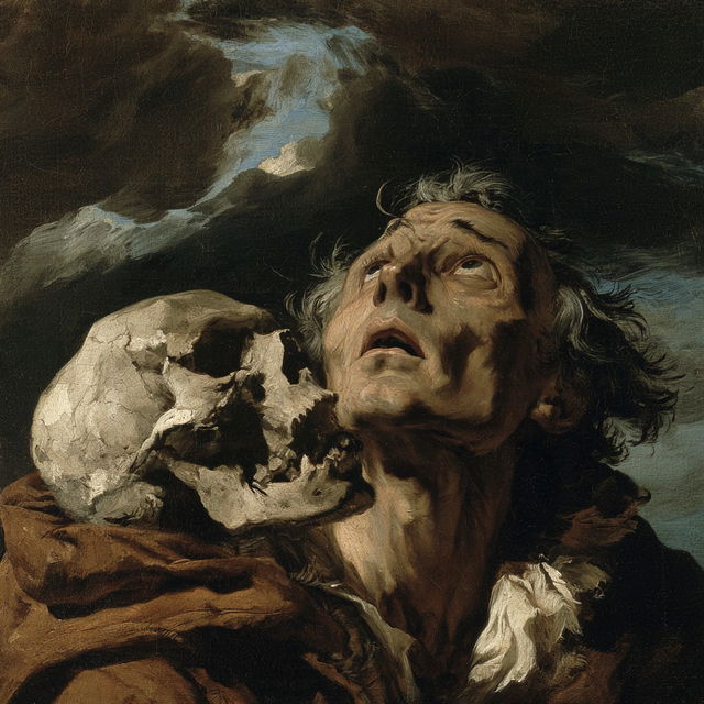 Theodore Gericault style, Midjourney V8.2, render 2 of 4
