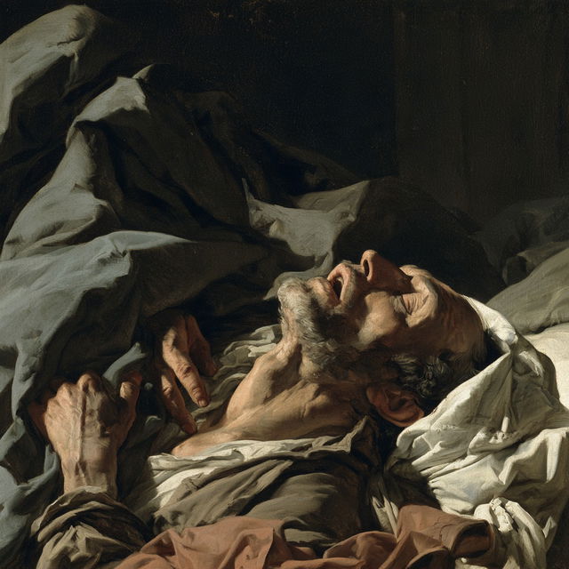 Theodore Gericault style, Midjourney V8.2, render 4 of 4