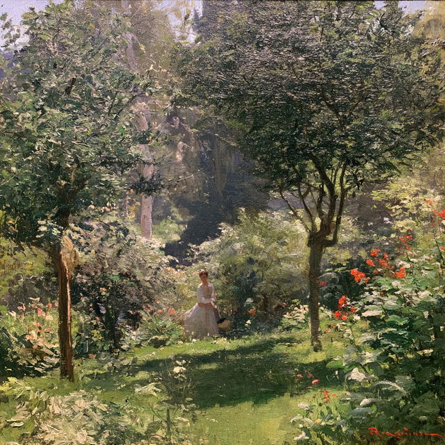 Theodore Robinson style, Midjourney V8.2, render 2 of 4